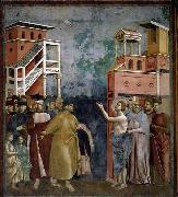 GIOTTO di Bondone, Renunciation of Wordly Goods